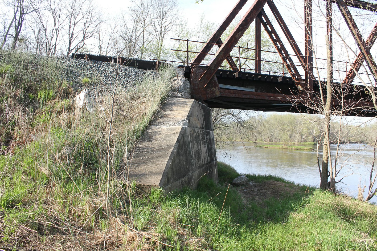 West abutment